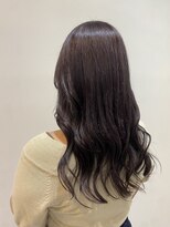 ネウィ ジャム 町田(newi JAM)&nbsp;ダークバイオレット/暗髪/ロング