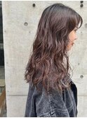 こなれ感UPのしっかりパーマ