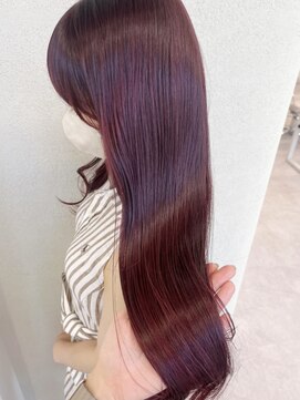 グーフィートーキョー 銀座(Goofy Tokyo) 髪質改善/酸熱トリートメント/赤髪/韓国風レイヤーカット