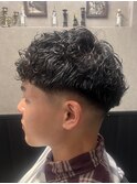 無造作パーマ