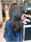 くびれヘアロング韓国ヘア_ba539181