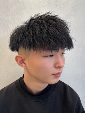 ルースト 西院店(ROOST) パイルツイスト×ブラックカラー