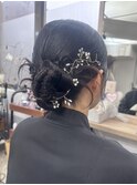 【ヘアセットサロンfirst】フィンガーエイトカチモリスタイル♪