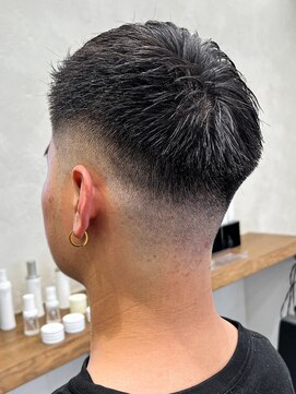 ルースト 京都駅前店(ROOST) 新社会人フェードスタイル