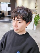 エイス 梅田 中津(Ace) ウェーブパーマ × オーダーメイドカット × アイブローカット