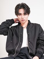 メンズヘアセンス 渋谷(MEN'S HAIR SENSE) フェザーパーマ/センターパート/ニュアンスパーマ/メンズ/眉毛