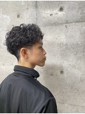 メンズパーマフェードバーバーツイスト理容室カット