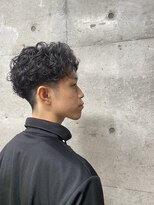 レンゲン(LENGEN)&nbsp;メンズパーマフェードバーバーツイスト理容室カット
