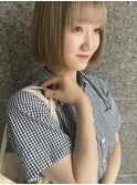 透明感ストレートボブ &nbsp;