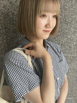 マイルス(MILES) 透明感ストレートボブ