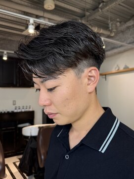 ガレージ バイ グリーン 原宿 表参道(Garage by green) 【RIHO】艶髪アップバング