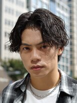 ゼンコー アオヤマ(ZENKO Aoyama)&nbsp;波巻きスパイラル/シャドウパーマ/センターパート