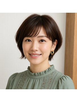 スープレックス ヘアーデザイン(SOUPREX HAIR DESIGN) 美フォルムナチュラルショート 20代 30代 40代 50代 60代