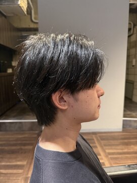 メンズココ メンズパーマ 韓国ヘア 日本橋店(MENS COCO) ニュアンスパーマ センターパート