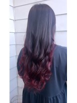 アプシー 三木店(Apsee)&nbsp;裾×イヤリングカラー×赤ピンク