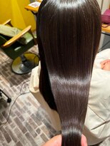 ニノット 武蔵小杉(○nino.) クラゲヘアー/小顔に見せるヘア/ココアベージュ/縮毛矯正