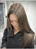 【透明感カラー】オリーブベージュ