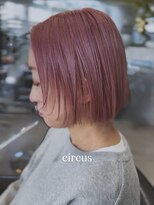 サーカス(circus)&nbsp;フェイスレイヤーボブ/ボブ/ピンク/ピンクベージュ