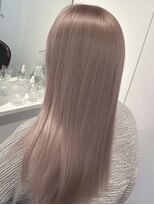 ネハス 名古屋栄店(nehus.) ミルクティー/ブリーチカラー/ウルフカット/レイヤーカット