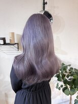 エクリュ(e'cru)&nbsp;ブリーチで作る極上の透け感＊ラベンダーカラー