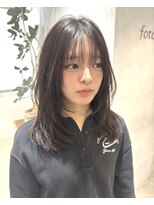 フォト 新宿(foto)&nbsp;ミディアムレイヤー/髪質改善/イメチェン/ピンクベージュ/新宿