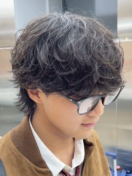 フィフス 原宿(fifth) 原宿メンズパーマルーズパーマシャドウパーマッシュウルフゆるめ