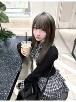 シックス バイ インク 渋谷(SIX by INK.)&nbsp;ダークブルー/デジタルパーマ/ワンホンレイヤー[渋谷]