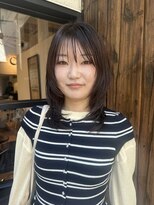 オルネ 代官山(OLUNE)&nbsp;ミディアムハッシュレイヤー【代官山/レイヤーカット/パーマ】