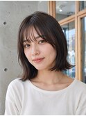 ハニーブラウンミルクティーベージュ透明感カラー髪質改善