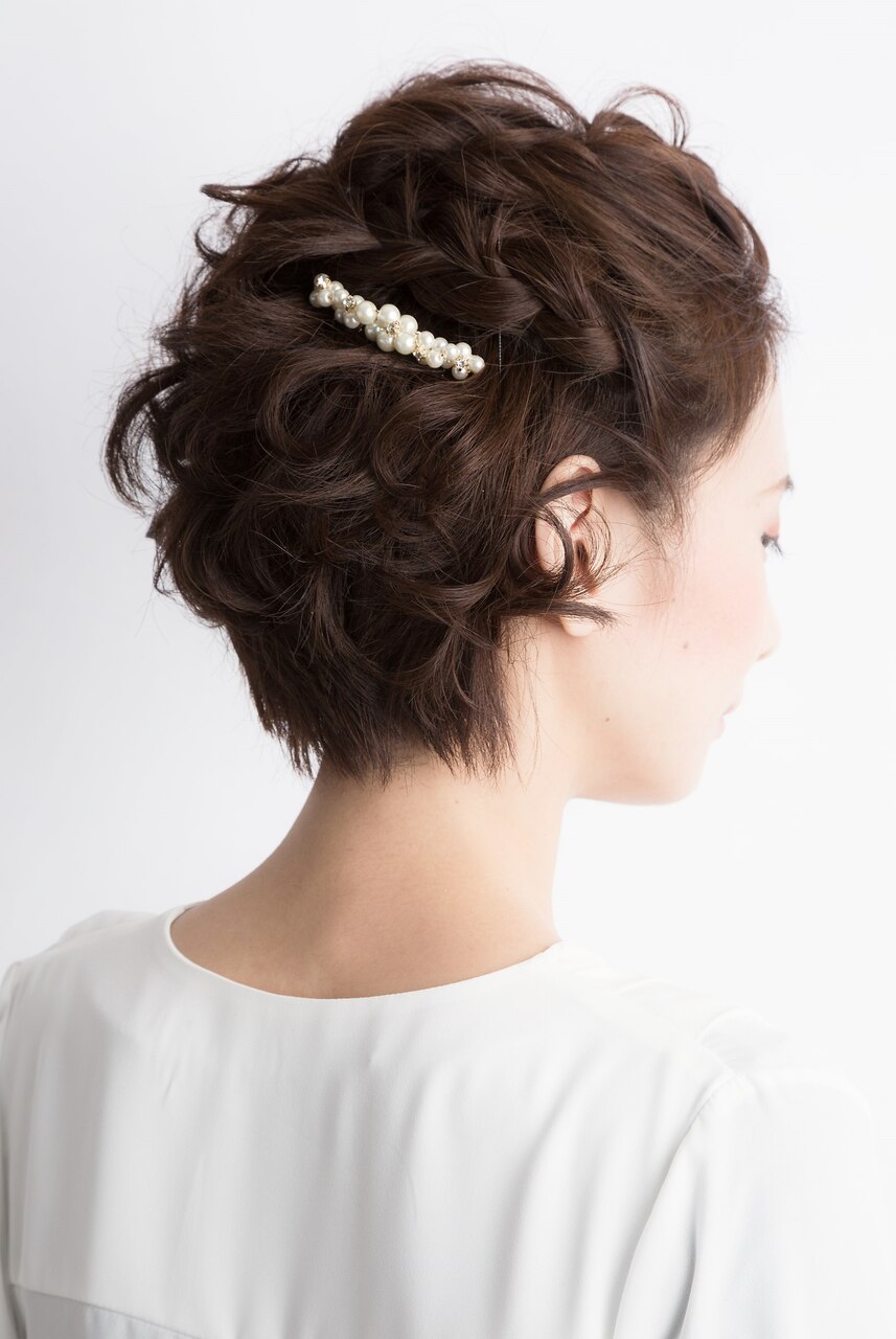 結婚式 ヘアアレンジ ショート Khabarplanet Com