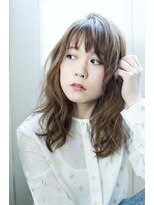 ワフト 千葉店(Hair Design Waft)&nbsp;くせ毛風ミディアム［千葉/京成千葉中央］