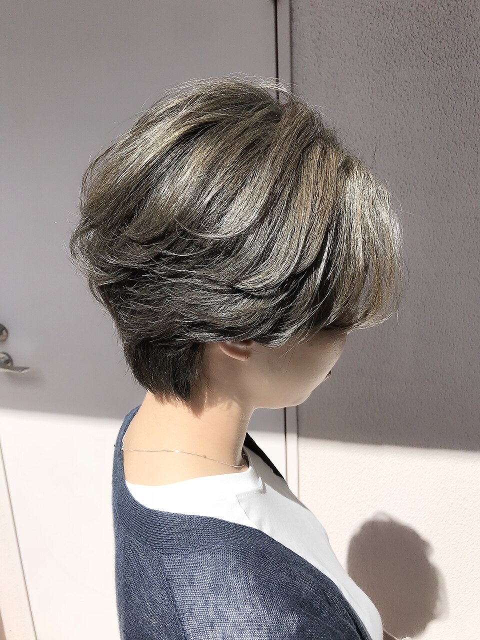 オリーブグレージュ×ハンサムショート｜横山 直輝(Ash大泉学園店