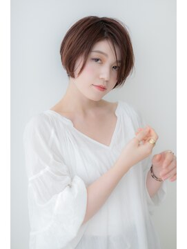 カバーヘアアンドスパ ブリス 浦和(COVER HAIR&SPA bliss) ローライト*モードなアシンメトリーショートZ浦和30代40代50代