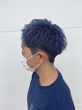 アース コアフュールボーテ 東松山店(EARTH coiffure beaute) ダークパープルカラー
