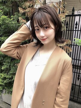 ビューイースト 亀戸 錦糸町(VIEW EAST) シースルーバング/波ウエーブ/グレージュ