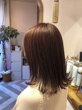 ロンドアベニール 北千住(Lond avenir) namie   チェリーレッドカラー