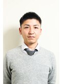 七三オールバックかき上げヘアコンマヘア193