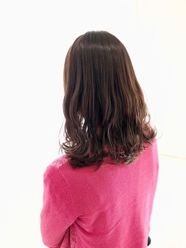 ヘアーラボ ノッシュ 唐人町店(Hair Labo Nosh) 【Nosh】ナチュラル×ピンクブラウン