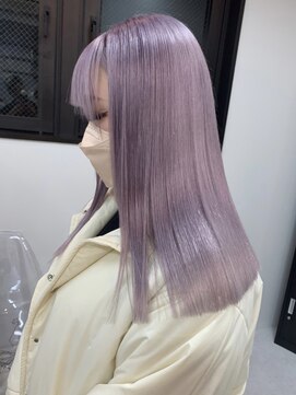 ペレ 渋谷(PELE) Y16_ペールパープル ブリーチ2回～