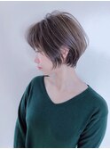 大人かわいいショートスタイル♪ネビージュ