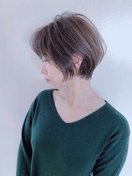 アナザヘアー なんば 高島屋前店(ANAZA hair) 大人かわいいショートスタイル♪ネビージュ