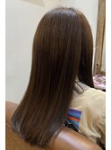 【ナチュラルラベンダー艶ロング♪】髪質改善/柏