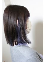 ビアージュ(Viage)&nbsp;:インナーカラー　:フロント　:パープル　:バイオレット