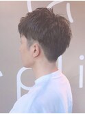 さわやかツーブロック ビジネス 束感