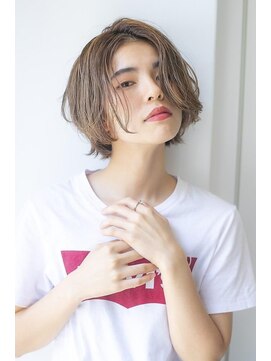 マハロバイカレラ 亀有(MAHARO by KARERA) 似合わせカット　ゆるふわボブ【MAHARO亀有】