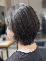 アトリエコア(Atelier Coa)&nbsp;ショートカットショートボブベージュカラーグレージュカラー
