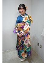 チェロ(CHERO)&nbsp;【成人式】ヘアアレンジ&メイク&着付け