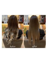 クラウンオーガニックヘアー(CROWN organic hair) 美髪特化髪質改善ストレートスタイル