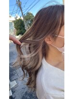 ヘアーデザイン ジェルム(Hair Design germe)&nbsp;エクステでイヤリングカラー～しのだスペシャル～