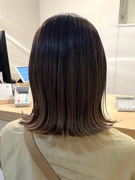 ミルヘアデザイン(mil hair design) ミルクティーベージュダブルカラーインナーカラーハイライト